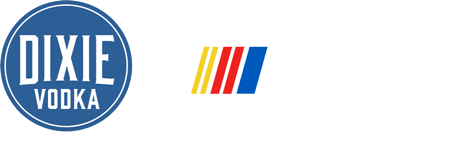 Dixie Vodka and NASCAR logo